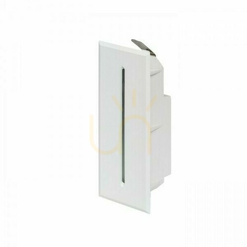 Sprawdź Oprawa Wpuszczana Zewnętrzna Segno Biała 230 V Led 3 W Ip54 3000 K