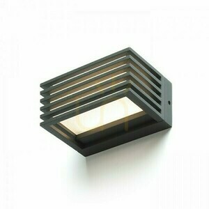 Kinkiet Claire 14 ścienna Antracyt Akryl Mleczny 230 V Led 6 W Ip54 3000 K small 1