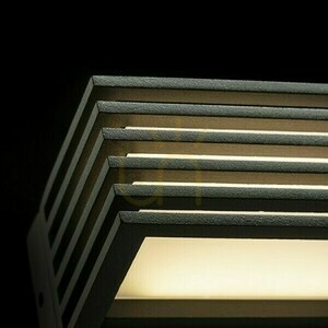 Kinkiet Claire 14 ścienna Antracyt Akryl Mleczny 230 V Led 6 W Ip54 3000 K small 3