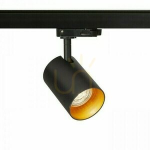 Reflektor szynowy 3-fazowy Rendl Connor czarno-złoty GU10 10 W R13500 small 4