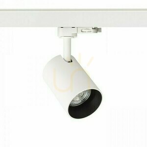 Reflektor Connor Do Szyny 3 Faz Biała/Czarna 230 V Led Gu10 10 W small 1