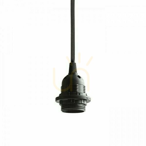 Sprawdź Klosz, Abażur Spider I Zestaw Wiszący Czarna 230 V E27 15 W