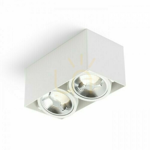 Sprawdź Downlight James Ii Dimm Sufitowa Biała Matowa 230 V Led 2x15 W 24° 3000 K