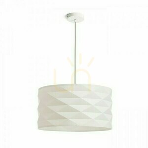 Lampa wisząca Rendl EZRA 40 białe PVC/szara E27 15 W R13319 0 Lampa wisząca Rendl EZRA 40 białe PVC/szara E27 15 W R13319 small 0