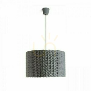 Lampa Wisząca Aino 40 Szara Chrom 230 V E27 28 W small 3