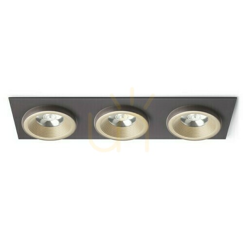 Sprawdź Oprawa Wpuszczana Sharm Sq Iii Perłowo Złota/Brązowa 230 V Led 3x10 W 24° 3000 K