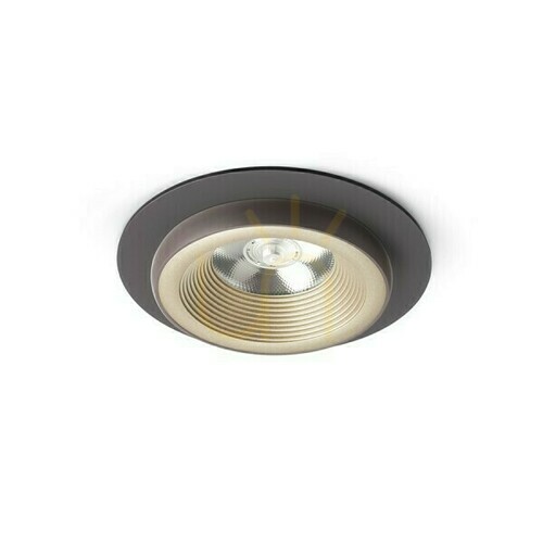 Sprawdź Oprawa Wpuszczana Sharm R I Perłowo Złota/Brązowa 230 V Led 10 W 24° 3000 K