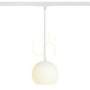 Lampa Wisząca Copa Do Szyny 1 Faz Szkło Opalowe 230 V E27 28 W small 1