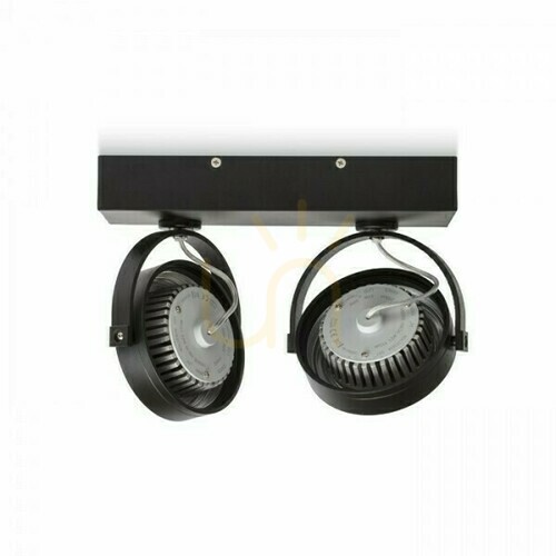 Sprawdź Kinkiet Kelly Led Ii Dimm ścienna Czarna 230 V 2x12 W 24° 3000 K