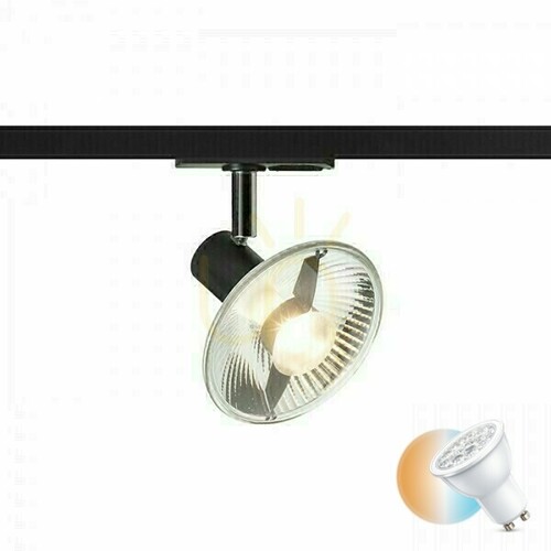 Sprawdź Reflektor Trica Do Szyny 1 Faz Czarna 230 V Gu10 50 W