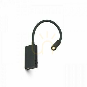 Kinkiet Eke ścienna Czarna 230 V Led 3 W 60° 3000 K small 1