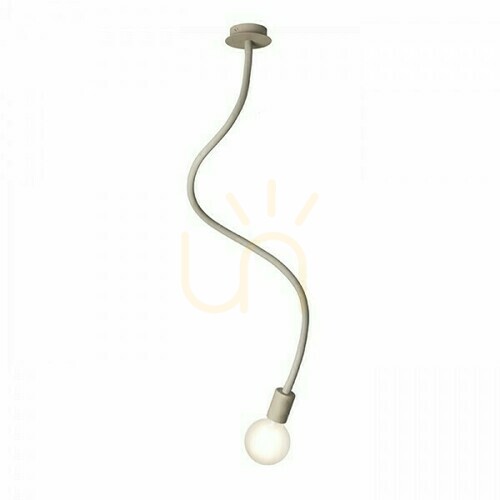Sprawdź Lampa Wisząca Loyd E27 I Sufitowa Beżowo Szara 230 V 28 W
