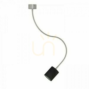 Lampa Wisząca Loyd Led I Sufitowa Czarna Nikiel Mat 230 V 4.5 W 3000 K small 0