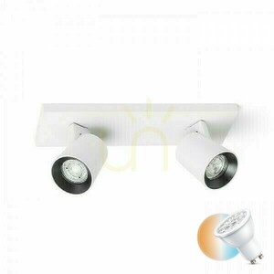 Lampa Natynkowa Kenny Ii Biała/Czarna 230 V Gu10 2x35 W small 0