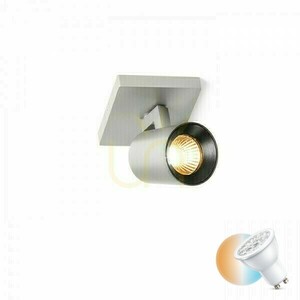 Lampa Natynkowa Kenny I Aluminium Szczotkowane/Czarna 230 V Gu10 35 W small 0