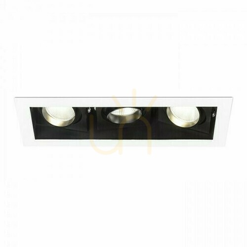 Sprawdź Oprawa wpuszczana Rendl BONDY III biała LED 3 × 7 W 3000 K R12858