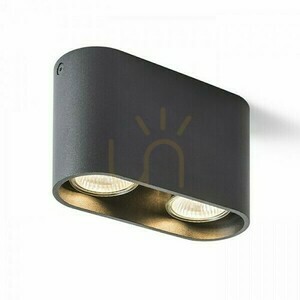 Oprawa sufitowa Rendl MANTOVA II czarna matowa, 2 × GU10 7 W small 4