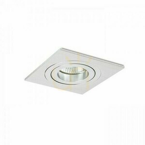 Oprawa Wpuszczana Pasadena Gu10 Sq I Aluminium Szczotkowane 230 V 50 W small 1