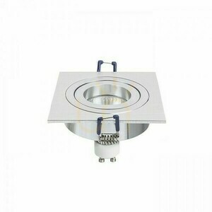 Oprawa Wpuszczana Pasadena Gu10 Sq I Aluminium Szczotkowane 230 V 50 W small 2