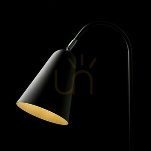 Lampa Stołowa Garbo Czarna Chrom 230 V E27 28 W small 1