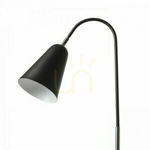 Lampa Stołowa Garbo Czarna Chrom 230 V E27 28 W small 2