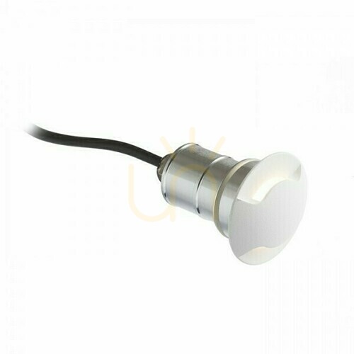 Sprawdź Oprawa Wpuszczana Zewnętrzna Kick Ii Biała 230 V Led 3 W Ip54 3000 K