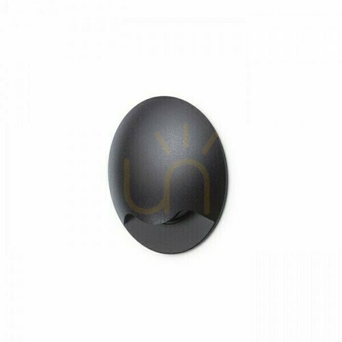 Sprawdź Oprawa Wpuszczana Zewnętrzna Kick I Czarna 230 V Led 3 W Ip54 3000 K