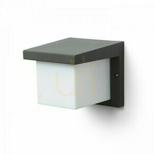 Kinkiet Hide Sq ścienna Antracyt 230 V E27 13 W Ip44 small 3
