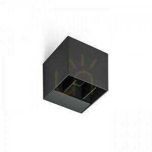 Kinkiet Zewnętrzny Carre ścienna Antracyt 230 V Led 2x3 W Ip54 3000 K small 4