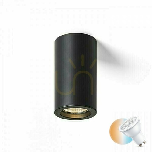 Sprawdź Downlight Moma Sufitowa Czarna 230 V Gu10 35 W