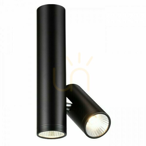 Sprawdź Lampa Natynkowa Bogard Twin Sufitowa Czarna Matowa 230 V Led 2x5 W 40° 3000 K