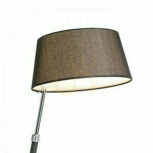 Lampa Stołowa Ritzy Czarna Chrom 230 V E27 42 W small 1