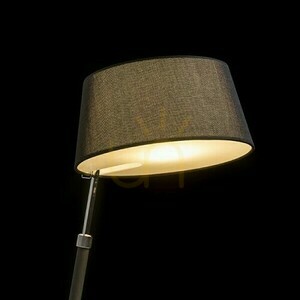 Lampa Stołowa Ritzy Czarna Chrom 230 V E27 42 W small 3