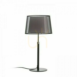 Lampa stołowa Rendl Esplanade transparentna czarno-biała chromowana E27 15 W R12484 small 2