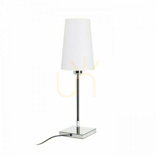 Sprawdź Lampa stołowa Rendl Lulu biała/czarna chrom E27 8 W R12464