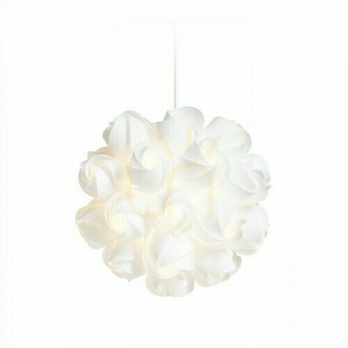 Sprawdź Lampa Wisząca Coco Białe Pcv 230 V E27 28 W
