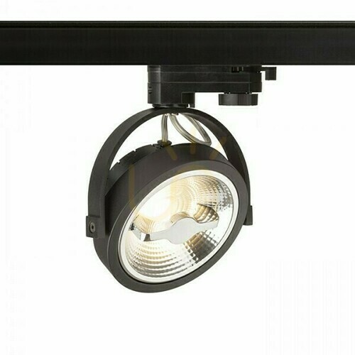 Sprawdź Reflektor Kelly Led Do Szyny 3 Faz Czarna 230 V 12 W 24° 3000 K
