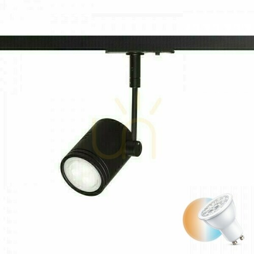 Sprawdź Reflektor Beeba I Do Szyny 1 Faz Czarna 230 V Gu10 35 W