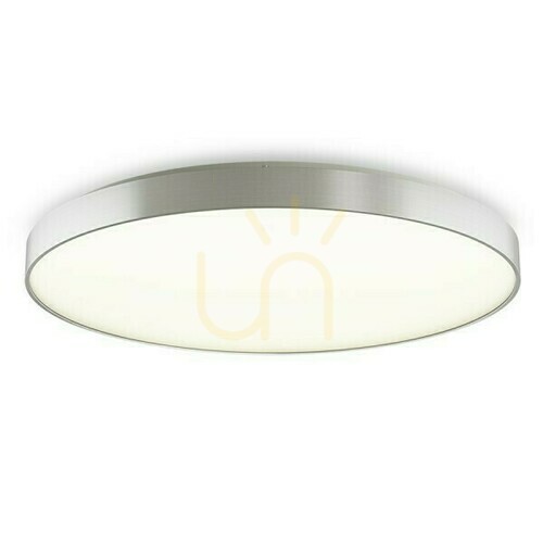 Sprawdź Plafon Mensa R 80 Sufitowa Aluminium Szczotkowane 230 V Led W 3000 K