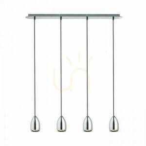 Lampa Wisząca Babades Iv Chrom 230 V Gu10 4x35 W small 0