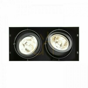 Oprawa Wpuszczana Electra Ii Czarna 12 V G53 2x50 W small 1
