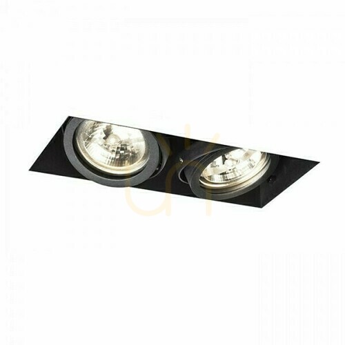 Sprawdź Oprawa Wpuszczana Electra Ii Czarna 12 V G53 2x50 W
