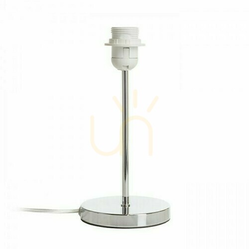 Sprawdź Akcesorium Do Abażurów Nyc Stojak Stołowa Chrom 230 V E27 42 W