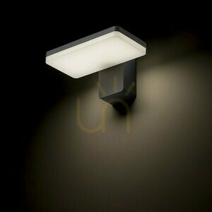 Kinkiet Rina ścienna Antracyt 230 V Led 12 W Ip65 3000 K small 1