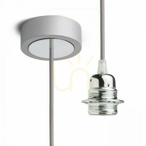 Sprawdź Zestaw wiszący Rendl HEX R11943 szaro-chromowany E27 15 W