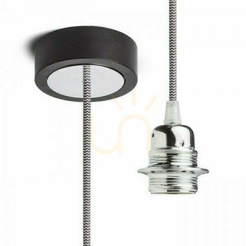 Sprawdź Zestaw wiszący HEX Rendl BB+B/WC+CHF+CHC1 czarny E27 maks. 15 W