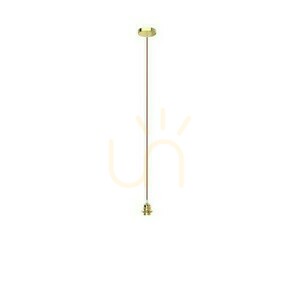 Zestaw wiszący Rendl ELISA GOLD GB+RC+GF E27 15 W R11900 small 0