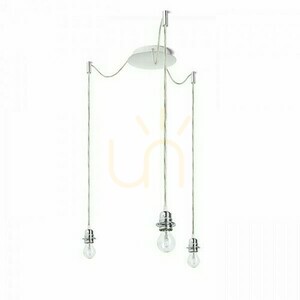 Klosz, Abażur Kombix 3 Zestaw Wiszący Chp+Tk+Cho 230 V E27 3x28 W small 1