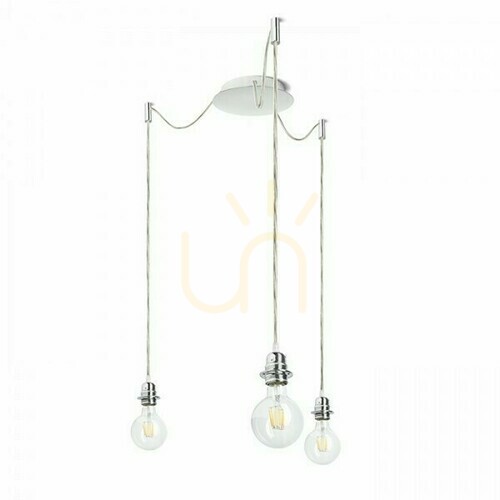 Sprawdź Klosz, Abażur Kombix 3 Zestaw Wiszący Chp+Tk+Cho 230 V E27 3x28 W