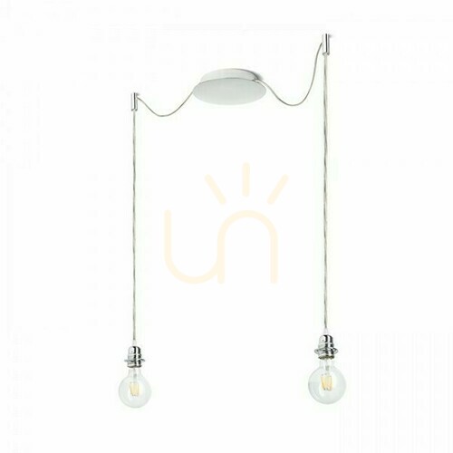 Sprawdź Klosz, Abażur Kombix 2 Zestaw Wiszący Chp+Tk+Cho 230 V E27 2x28 W